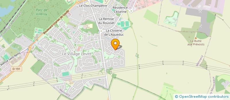 localisation de l'entreprise MADAME VALERIE WAUQUIEZ à MENNECY
