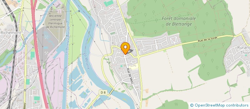 localisation de l'entreprise MADAME VALERIE WEBER  BOUSSE