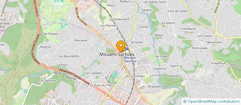 localisation de l'entreprise MADAME VALERIE WEINHARD  CREST