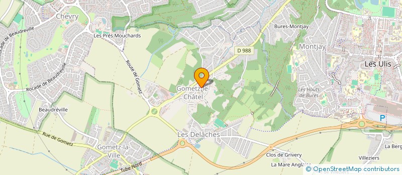 localisation de l'entreprise MADAME VALERIE WESTPHAL à GOMETZ-LE-CHATEL