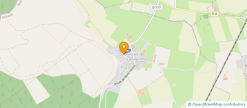 localisation de l'entreprise MADAME VALERIE WIBAUX  SAULXURES-LES-VANNES