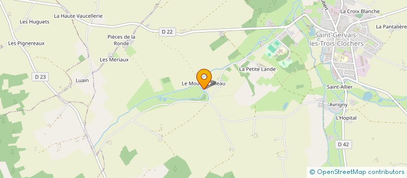 localisation de l'entreprise MADAME VALERIE WINZEN  USSEAU