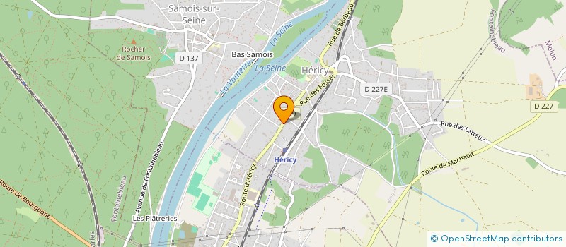 localisation de l'entreprise MADAME VALERIE WYCKE  HERICY