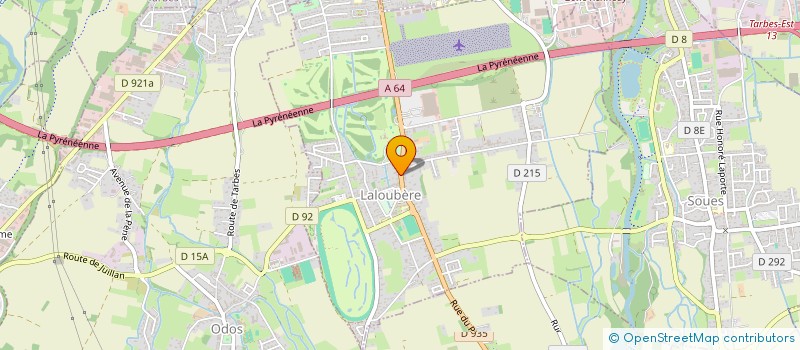 localisation de l'entreprise MADAME VALERIE ZAMIS  LALOUBERE