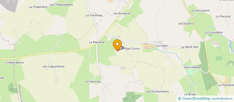 localisation de l'entreprise MADAME VALERIE ZANASI à PERCHE-EN-NOCE
