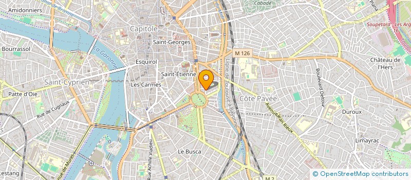 localisation de l'entreprise MADAME VALERIE ZANIER  TOULOUSE