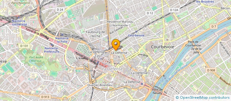 localisation de l'entreprise MADAME VALERIIA VALERIIA ILICHEVA à COURBEVOIE
