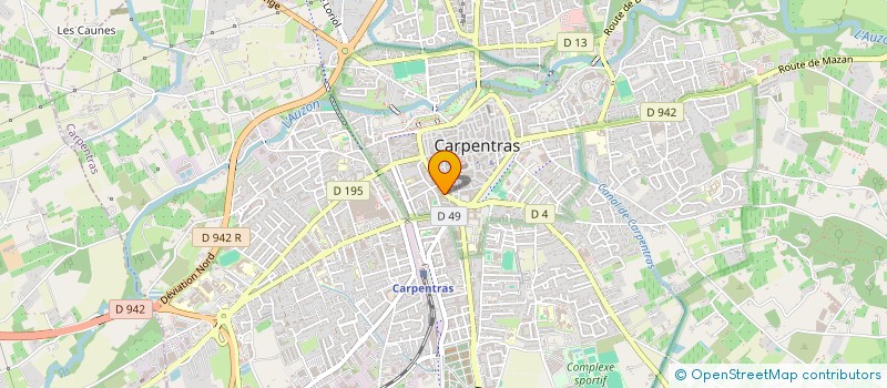 localisation de l'entreprise MADAME VALERIJA SIDOROVA  CARPENTRAS