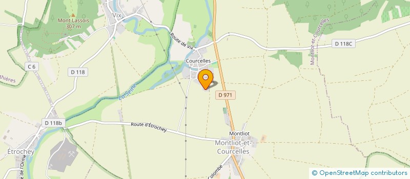 localisation de l'entreprise MADAME VALERINE ZAGHINI  MONTLIOT-ET-COURCELLES