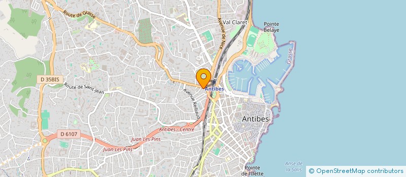 localisation de l'entreprise MADAME VALERIYA PHILIPPOVA  ANTIBES