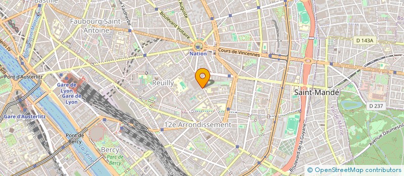 localisation de l'entreprise MADAME VALERRIE PAGEL  PARIS