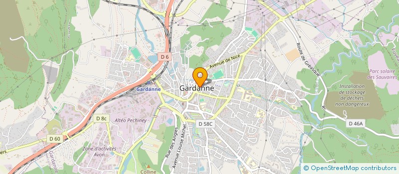 localisation de l'entreprise MADAME VALERY DER ARSENIAN  GARDANNE