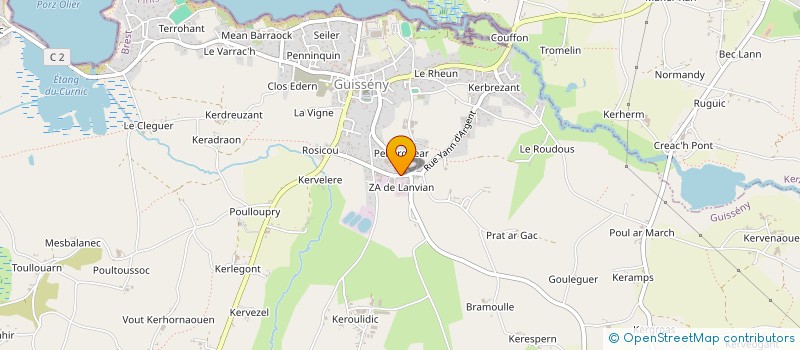 localisation de l'entreprise MADAME VALERY L'INTROUVABLE  GUISSENY