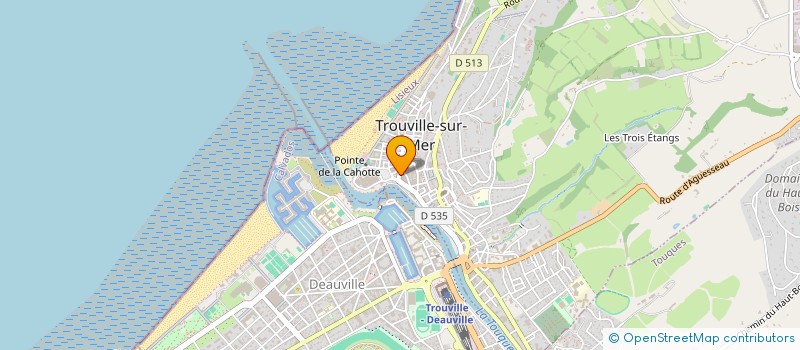 localisation de l'entreprise MADAME VALERY LECORNEY à TROUVILLE-SUR-MER