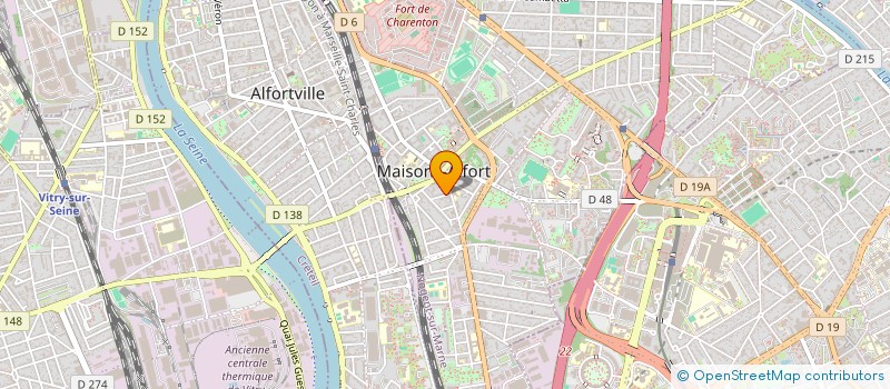 localisation de l'entreprise MADAME VALERY LENOBLE  MAISONS-ALFORT