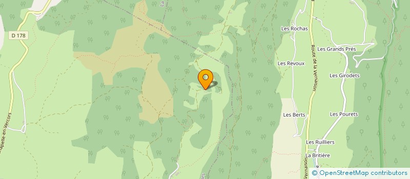 localisation de l'entreprise MADAME VALI CUBLIER à VASSIEUX-EN-VERCORS