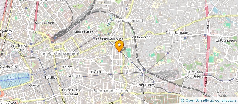 localisation de l'entreprise MADAME VALIANTSINA RABKAVETS à MARSEILLE