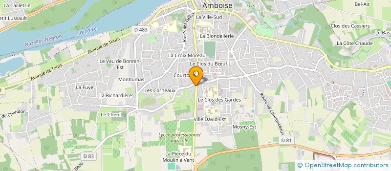 localisation de l'entreprise MADAME VALLEE LENOIR  AMBOISE