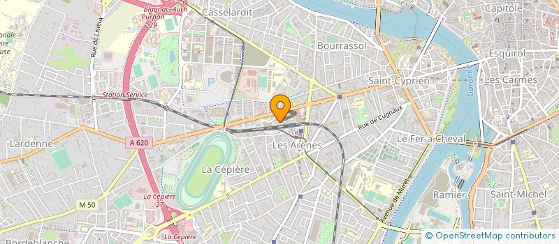 localisation de l'entreprise MADAME VALMIRA LALA à TOULOUSE