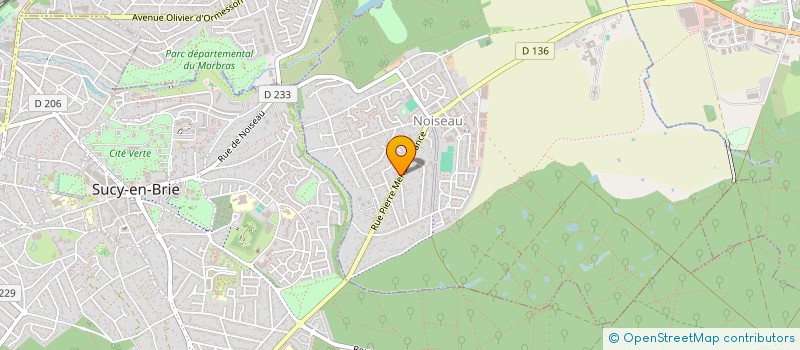 localisation de l'entreprise MADAME VALQUIRIA ALVES DE SOUZA  NOISEAU