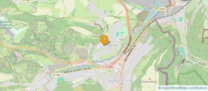 localisation de l'entreprise MADAME VALQUIRIA DA SILVA MOURA  RUSSANGE