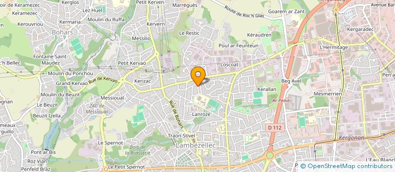 localisation de l'entreprise MADAME VALQUIRIA DE SOUSA LUSTOSA à BREST