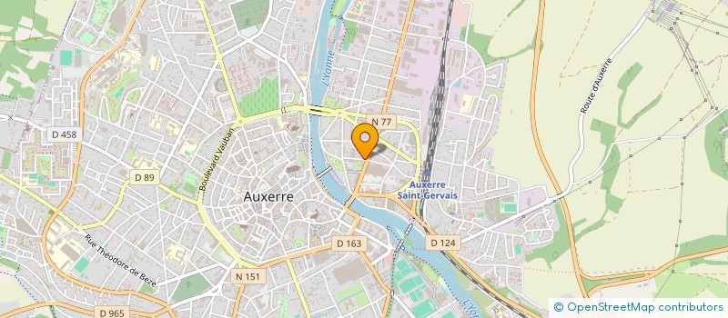 localisation de l'entreprise MADAME VAN LE THI à AUXERRE