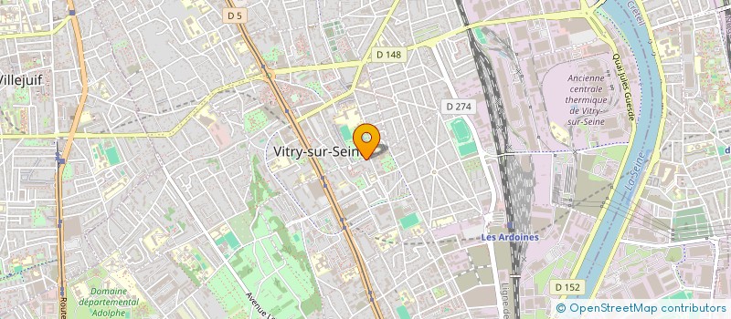 localisation de l'entreprise MADAME VAN MICHEL à VITRY-SUR-SEINE
