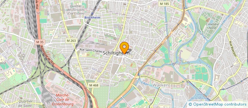 localisation de l'entreprise MADAME VANA STOJANOV  SCHILTIGHEIM