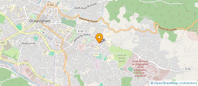 localisation de l'entreprise MADAME VANAI MOLEANA à DRAGUIGNAN