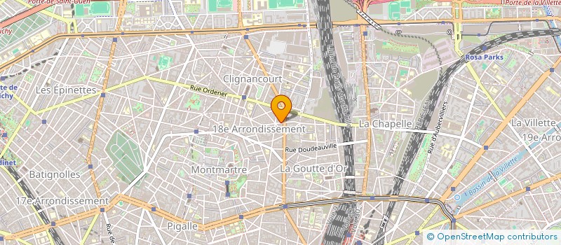 localisation de l'entreprise MADAME VANAJA THIAJAH  PARIS