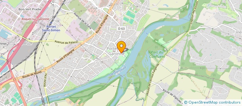 localisation de l'entreprise MADAME VANALINE PANDANOUX  PORTET-SUR-GARONNE