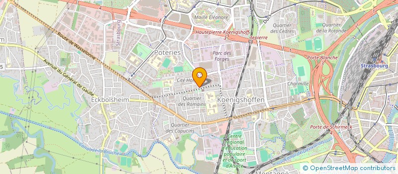 localisation de l'entreprise MADAME VANDANA MOLDOVAN à STRASBOURG
