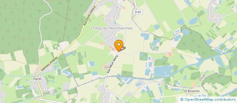 localisation de l'entreprise MADAME VANDENBERGHE MARTIN à TILLOY-LEZ-MARCHIENNES