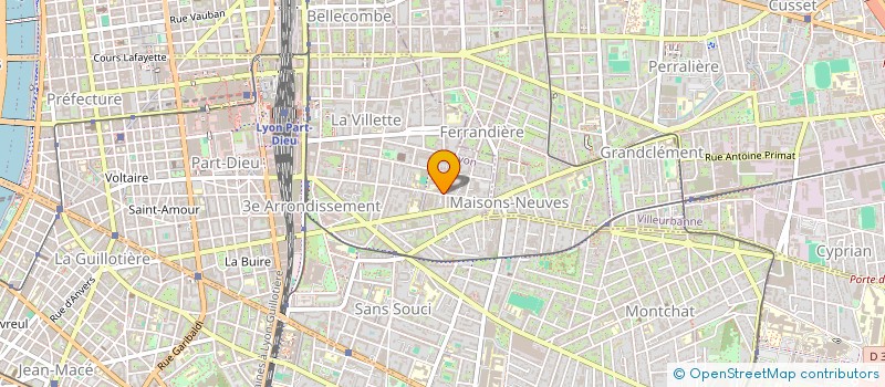 localisation de l'entreprise MADAME VANELLE SALUMU-MALAIKA  LYON