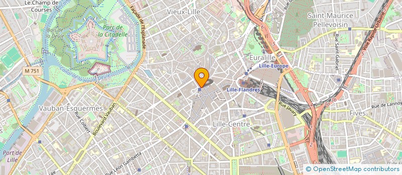 localisation de l'entreprise MADAME VANESA COLLADO UBEDA  LILLE