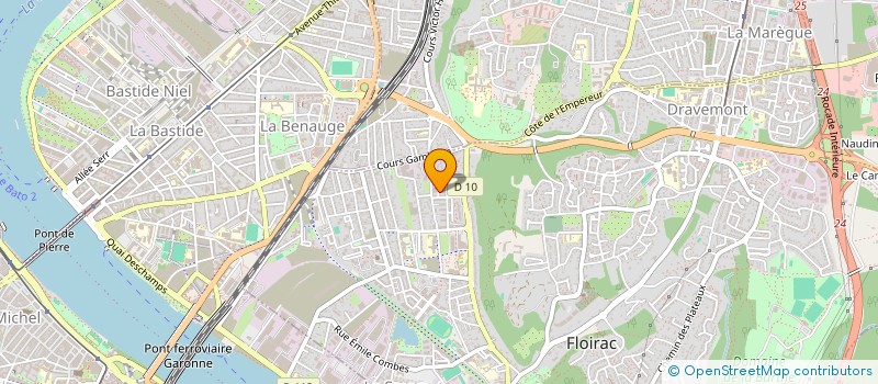 localisation de l'entreprise MADAME VANESA PEREZ GARCIA  FLOIRAC