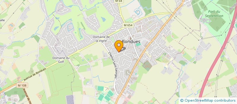 localisation de l'entreprise MADAME VANESS MALYSSE  BONDUES