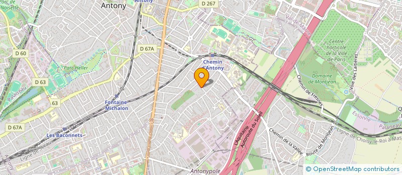 localisation de l'entreprise MADAME VANESSA ALVARADO à ANTONY