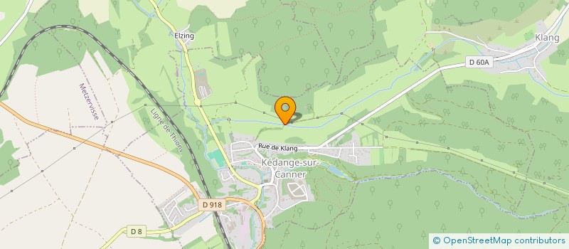 localisation de l'entreprise MADAME VANESSA ALVES  KEDANGE-SUR-CANNER