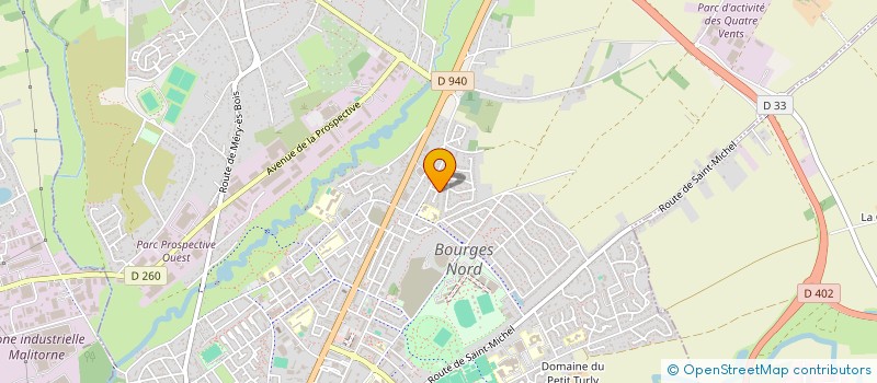 localisation de l'entreprise MADAME VANESSA AMAR  BOURGES