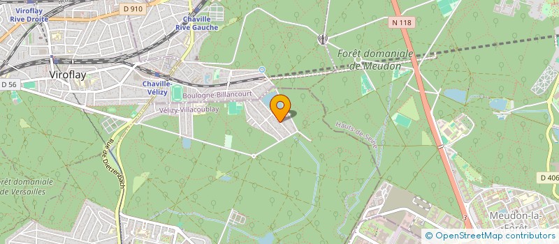 localisation de l'entreprise MADAME VANESSA AMARANTHE  VELIZY-VILLACOUBLAY