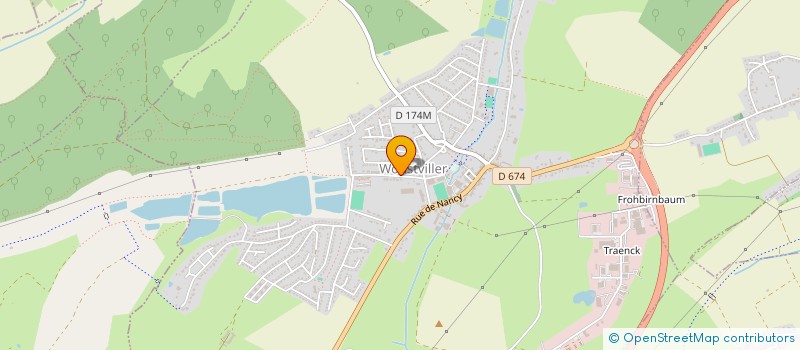 localisation de l'entreprise MADAME VANESSA ANDREU  WOUSTVILLER