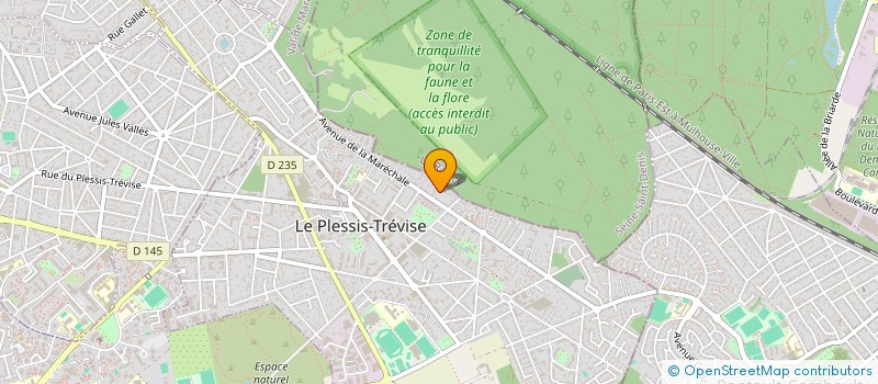 localisation de l'entreprise MADAME VANESSA ANTUNES DOS SANTOS à LE PLESSIS-TREVISE