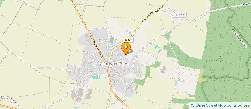 localisation de l'entreprise MADAME VANESSA ARIAS GRIFFTITHS  CHAILLY-EN-BIERE