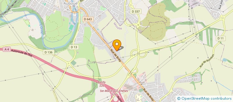 localisation de l'entreprise MADAME VANESSA ARINGOLI  SAINTE-MARIE-AUX-CHENES