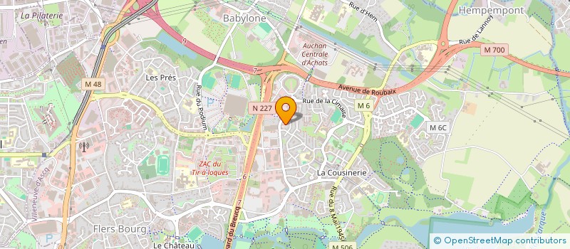 localisation de l'entreprise MADAME VANESSA AROUY à VILLENEUVE-D'ASCQ