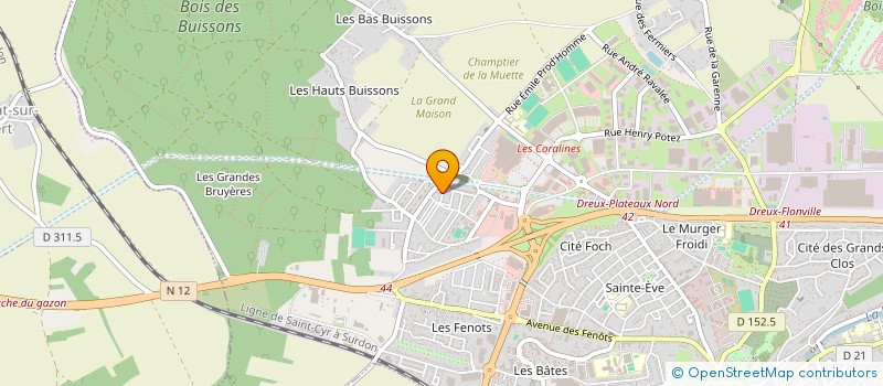 localisation de l'entreprise MADAME VANESSA ASSELINEAU à DREUX
