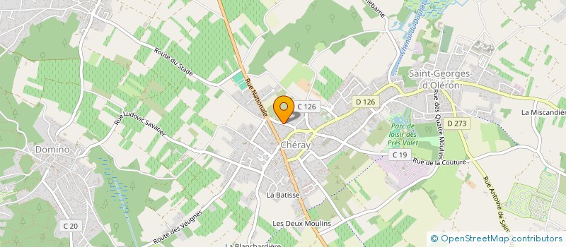 localisation de l'entreprise MADAME VANESSA AUBRIERE  SAINT-GEORGES-D OLERON