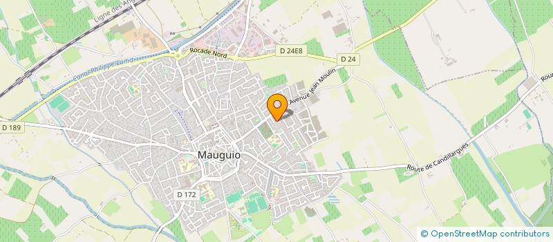 localisation de l'entreprise MADAME VANESSA AUGUSTIN DIT RICHARD  MAUGUIO